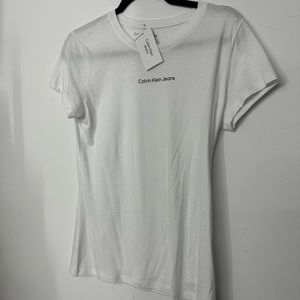 Calvin Klein white tee shirt medium